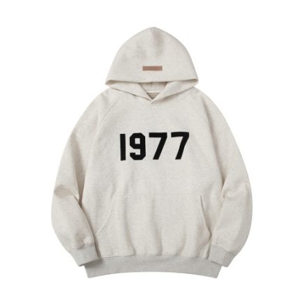 Essentials 1977 Grey Hoodie