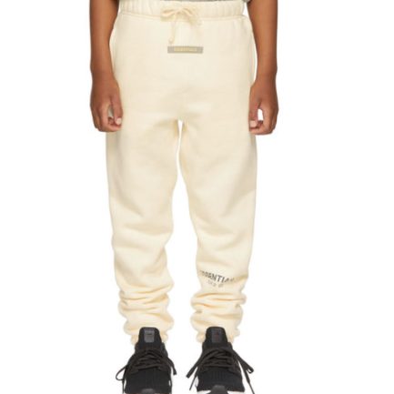 Essentials Beige Sweatpants - Kids