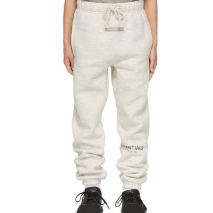Essentials Light Gray Pants - Kids
